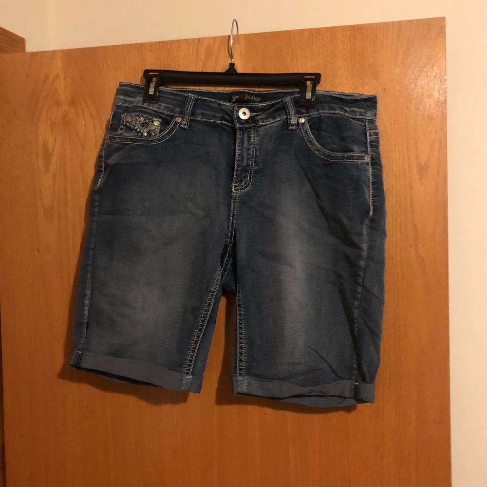 Love Indigo Jean Shorts size 18